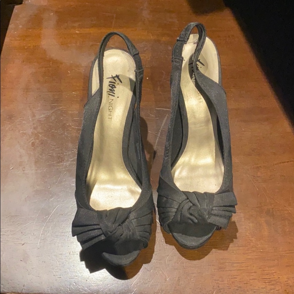 Black heels
